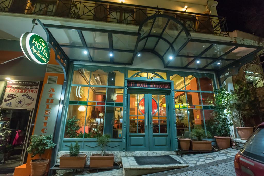 City Hotel Apollonion Karpenísion Exterior foto