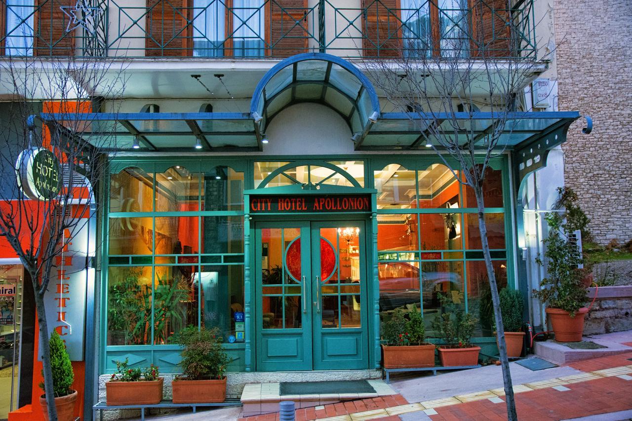 City Hotel Apollonion Karpenísion Exterior foto