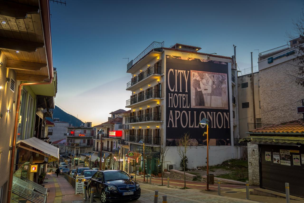 City Hotel Apollonion Karpenísion Exterior foto